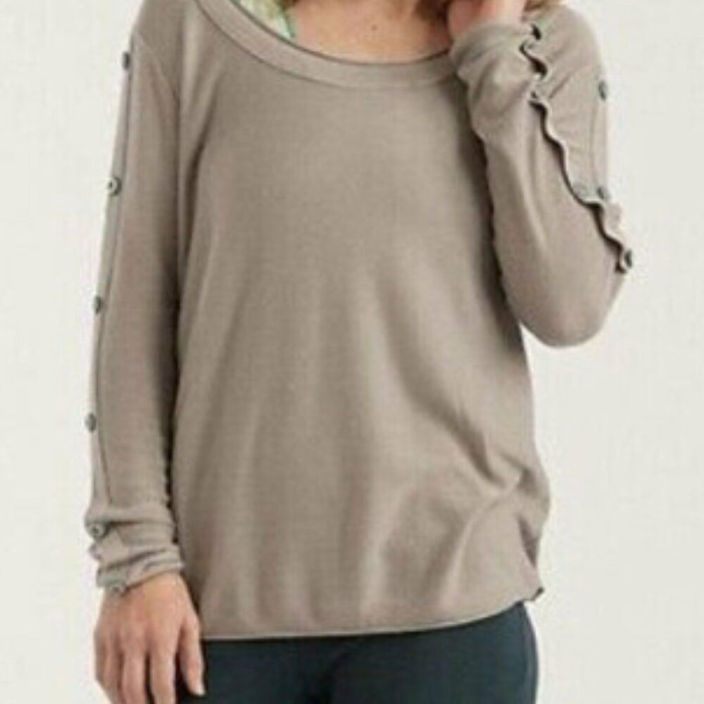 Matilda Jane Dove Sweater with Peri Love tank Size Medium